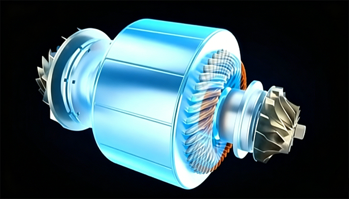 空气悬浮轴承是如何在没有机械接触的情况下承载转子的